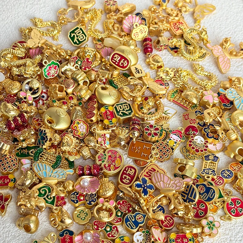 3/25【混锅】手作饰品DIY配件/通孔吊坠