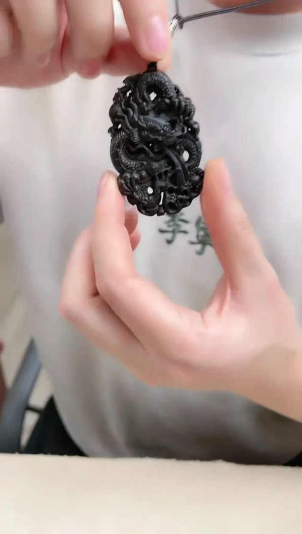 【闪购商品】雕刻木材龙牌