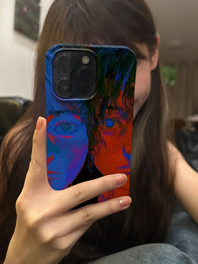 新款你与我苹果15promax小众手机壳iPhone14高级菲林13治愈系12