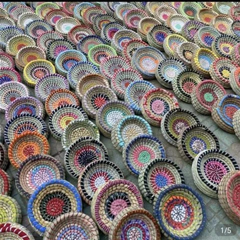 彩色鸽子窝防侧翻草窝繁殖窝手工油草芦苇鸽窝信鸽赛鸽专用