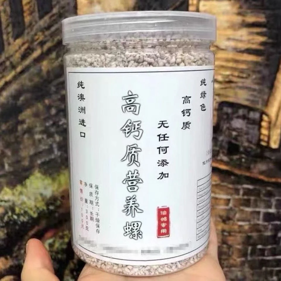 鸽用小海螺高钙质小海螺