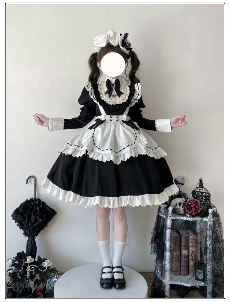 芝士咩咩原创新款沉默之冠Lolita裙可爱lo裙萝莉连衣裙