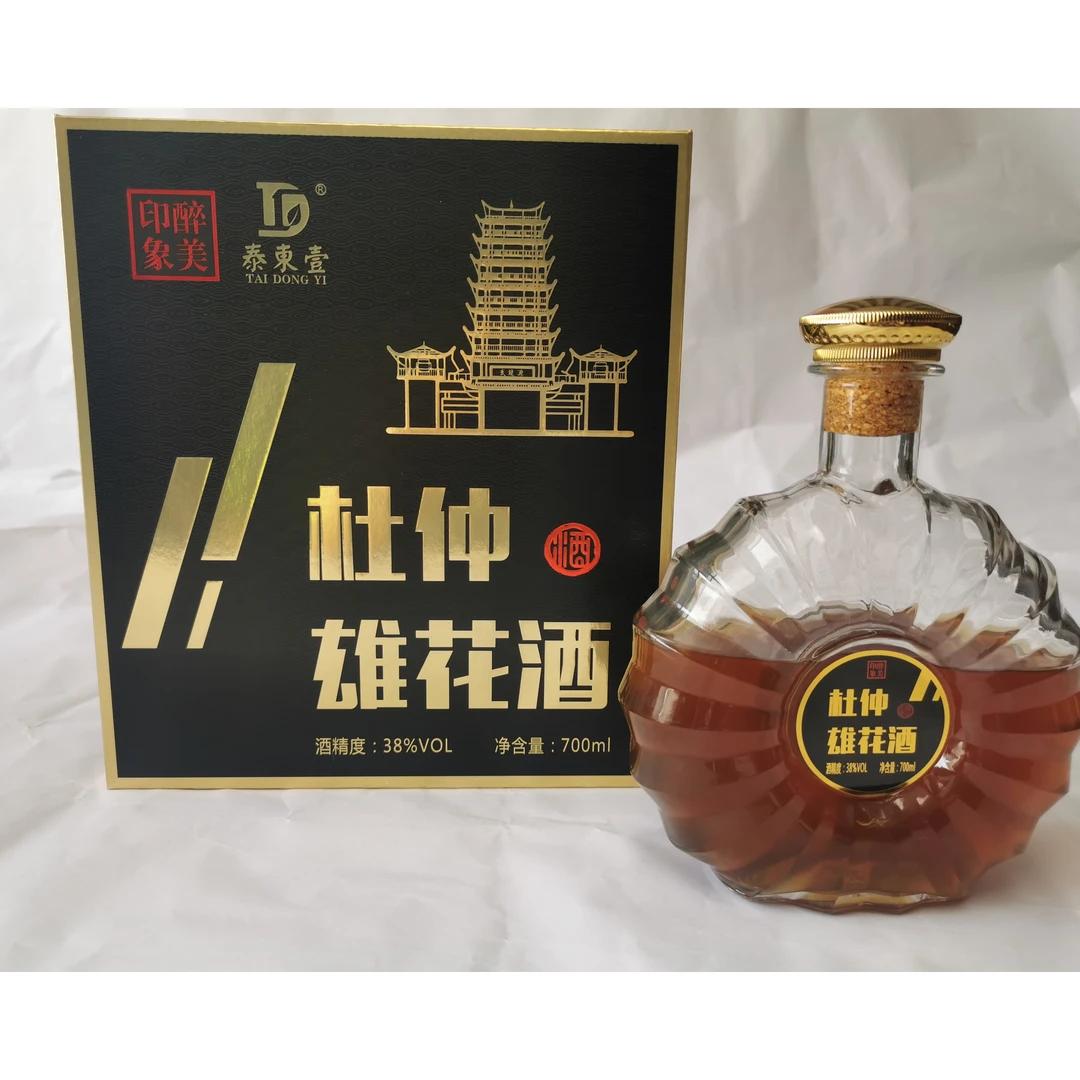 泰东壹泰東壹杜仲雄花酒 张家界土特产 送礼  瓶装原味果味酒业