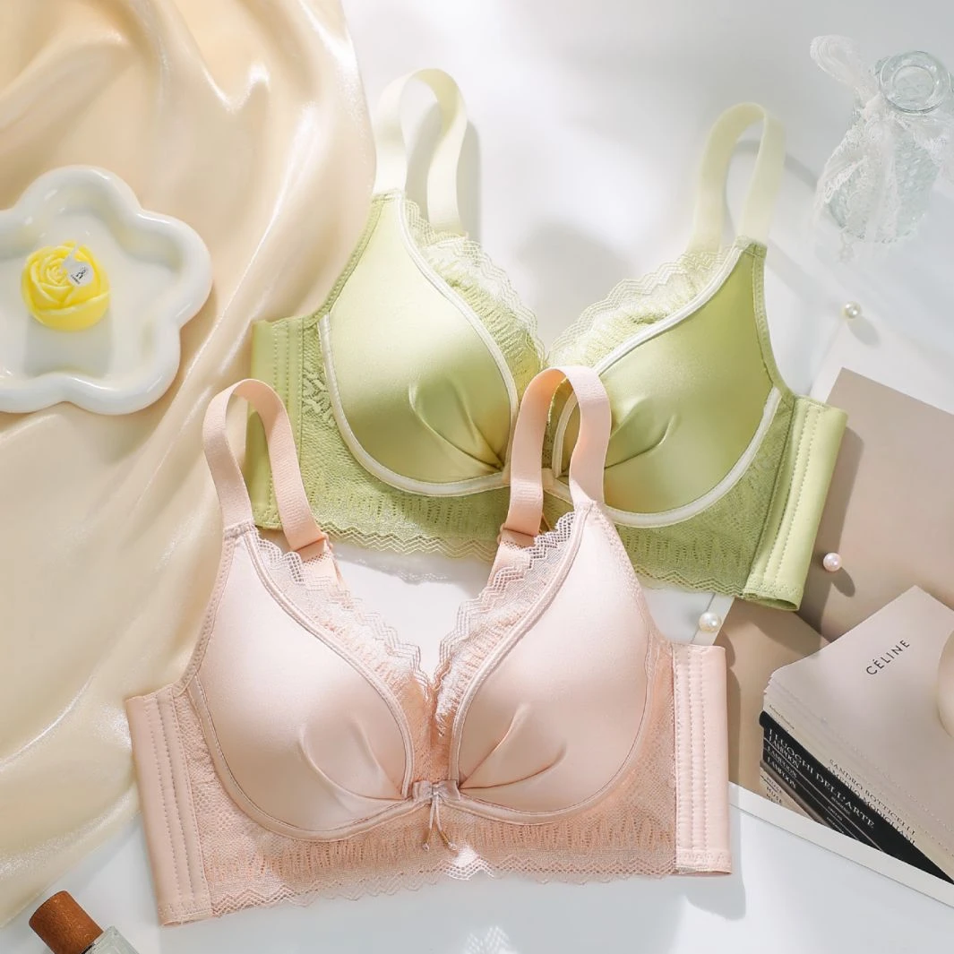 【爆火，小胸不空杯】调整显大聚拢型内衣，舒适透气上托无钢圈文胸罩