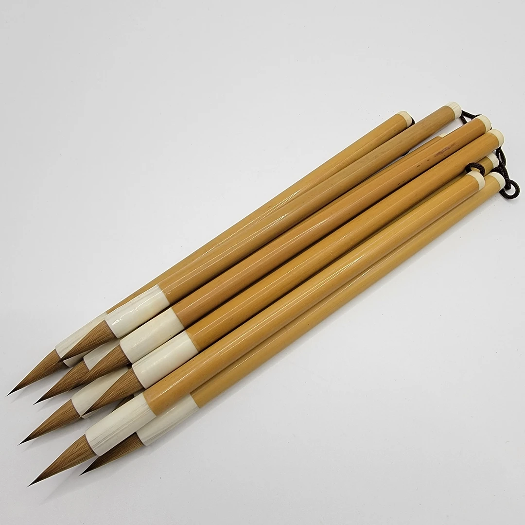 【观澜狼毫小楷】出锋2.6口径0.8狼毫小楷勾线国画山水小行草小楷用