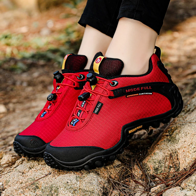 运动徒步登山鞋户外男女鞋轻便防滑登山鞋防泼水越野爬山鞋山地鞋