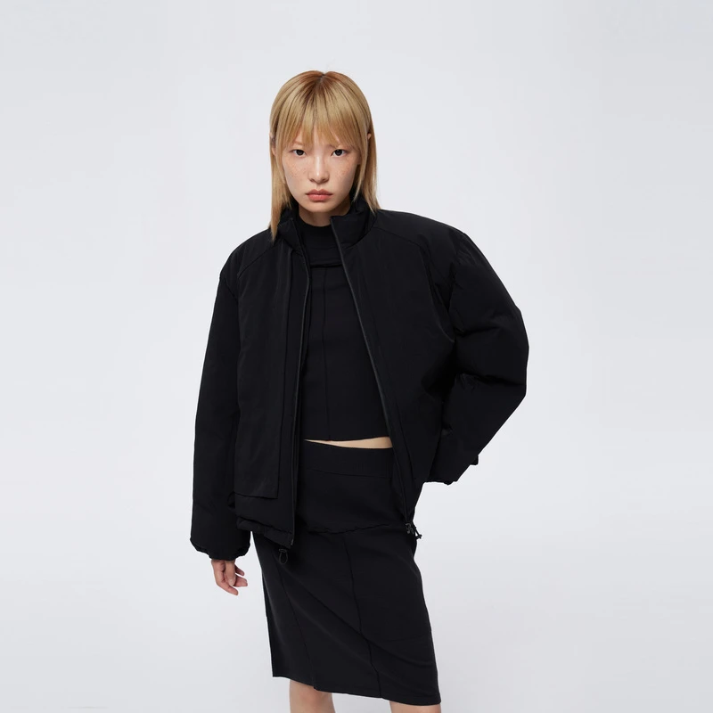 UPON PRO秋冬baby蓝保暖外套户外白鹅绒羽绒服女U1CX4002Y