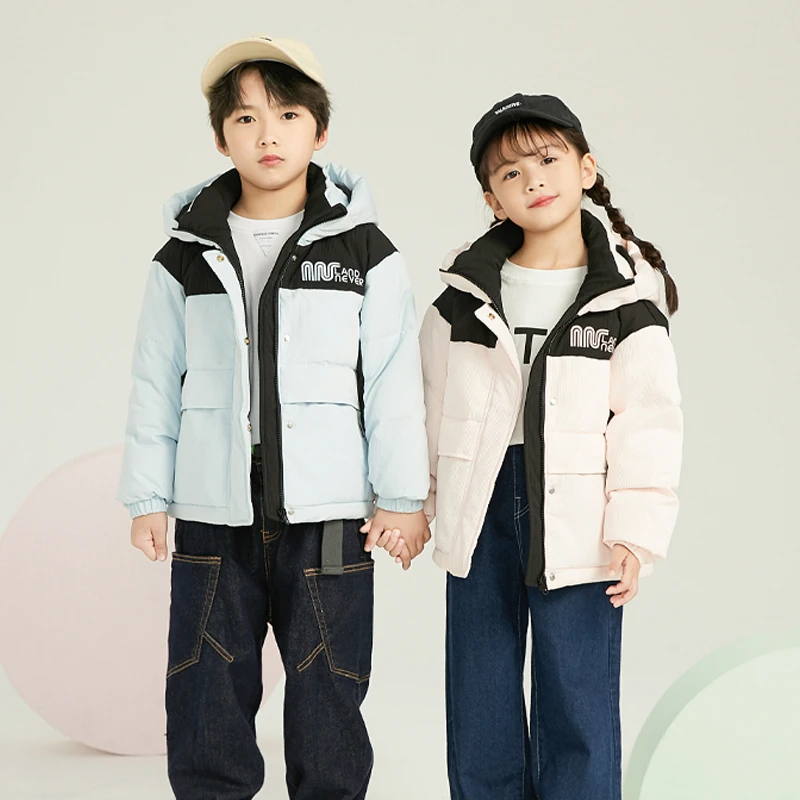 JACKFERRE/杰克菲雷经典面包服潮流服饰童装羽绒服K22930