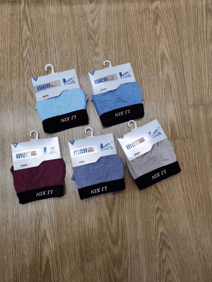 男款四条装平角裤01