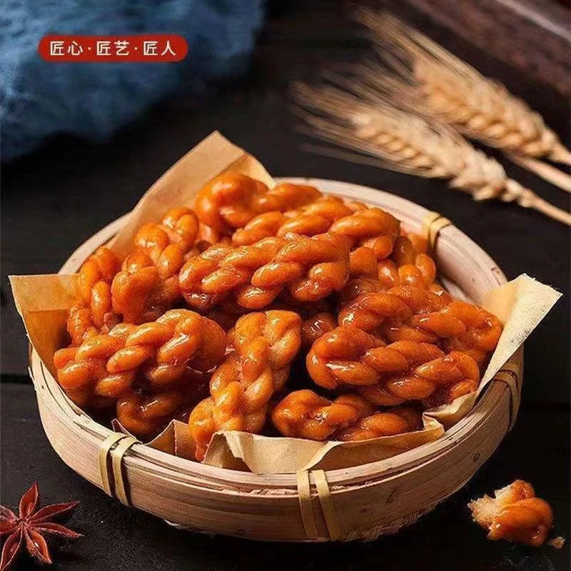 香酥小麻花单独包装休闲酥脆解馋劲道传统零食居家办公