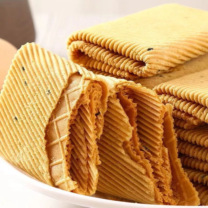 手工鸡蛋卷童年怀旧原味蛋卷老式蛋卷传统儿时零食散装饼干酥
