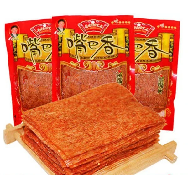 嘴巴香辣条亲嘴片麻辣味香辣片怀旧童年零食小吃老式大辣片