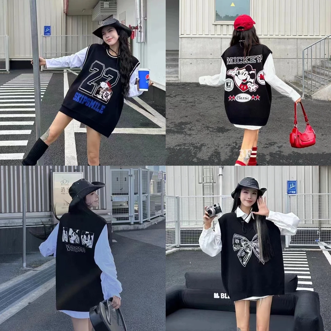 秋冬款韩版宽松版高品质毛衣马甲