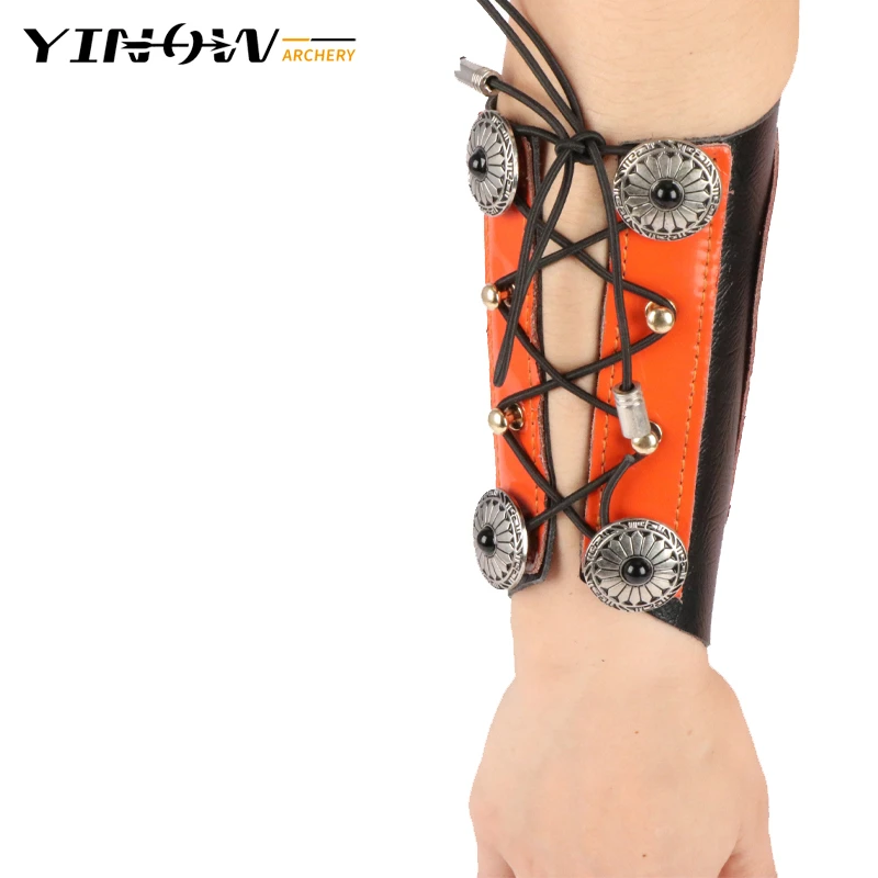 YINOW一诺牛皮护臂反曲弓射箭器材体育竞技用品户外射箭护具