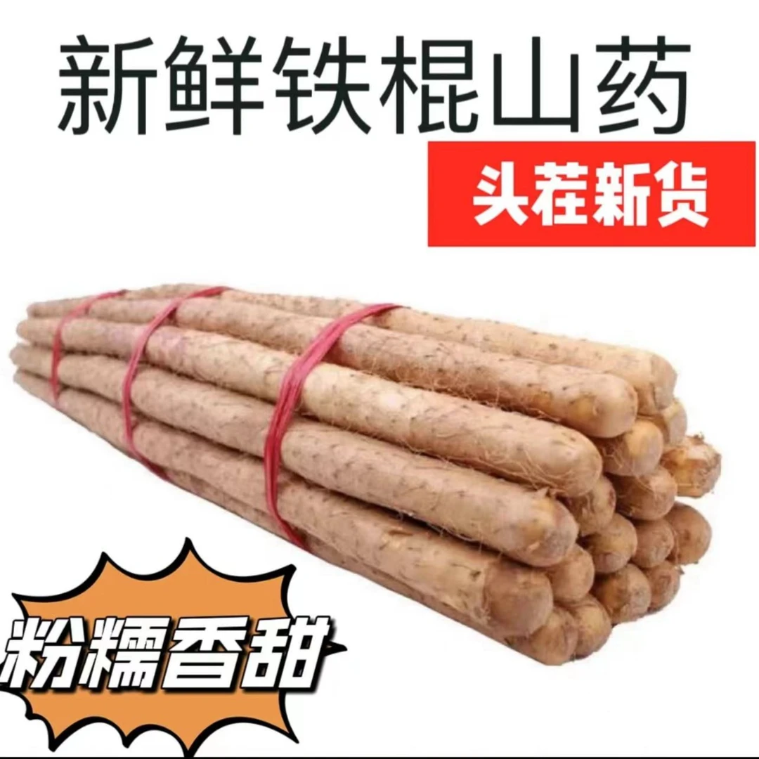 （特惠）铁棍山药断果新鲜产地直发营养香甜发货