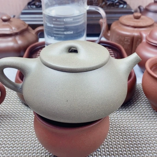 紫砂茶壶柏*堂320紫砂壶紫泥