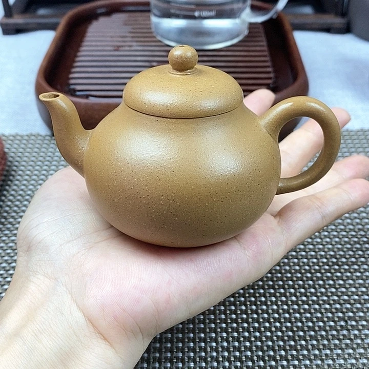 紫砂茶壶130紫砂壶黄段