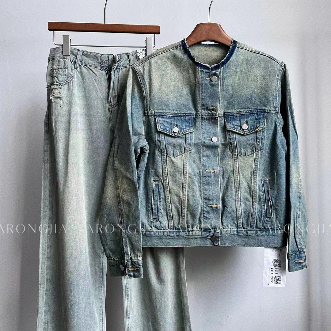 【ARONG阿荣家】牛仔外套58605-蓝色-SM