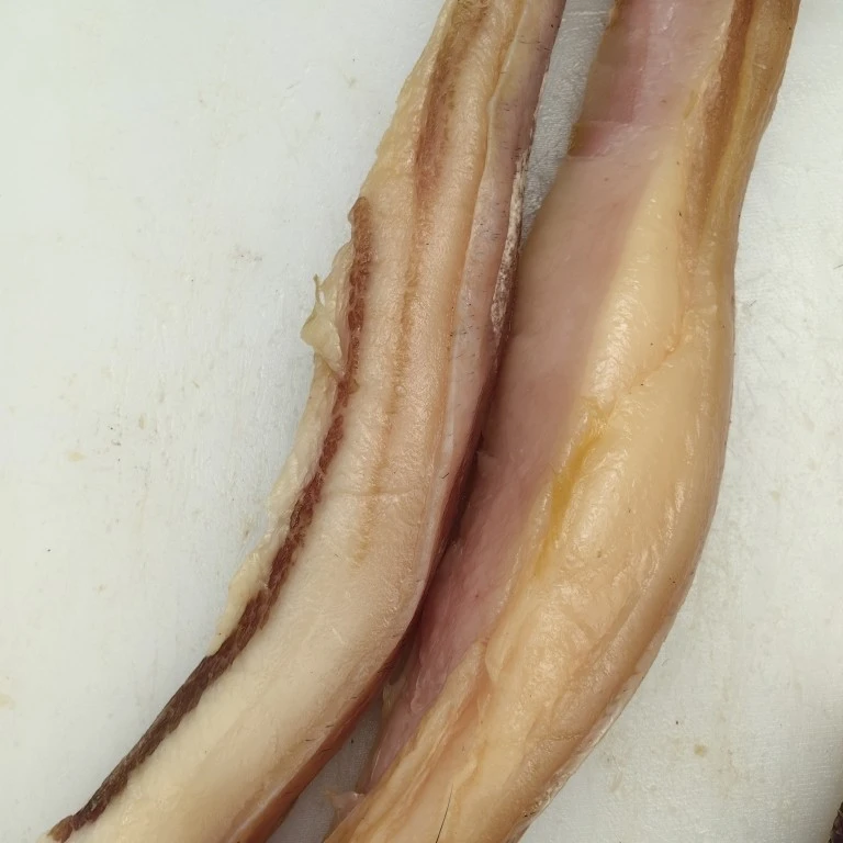 生态黑毛猪福利品肥膘