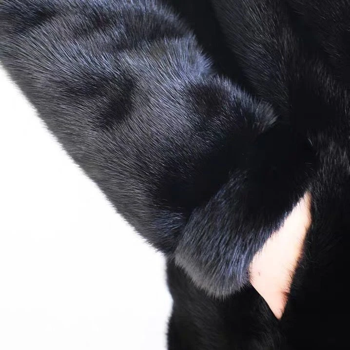 断码特价海宁大衣男冬季整貂绒草高档外套