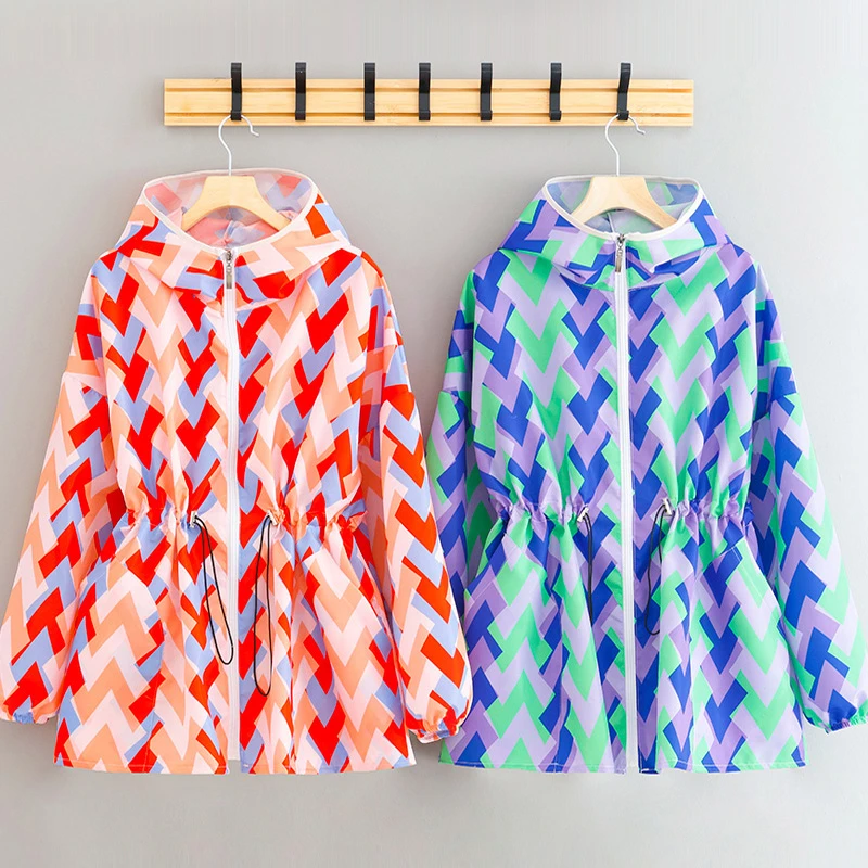 长短款收腰围裙防水防脏衣罩衣家用厨房工作服时尚女外穿外套洋气