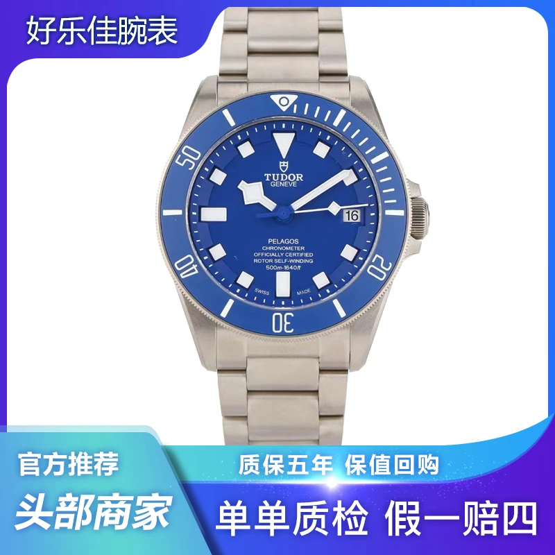 99新 TUDOR/帝舵 全套双表带领潜/双表带/42mm/M25600TB/男表
