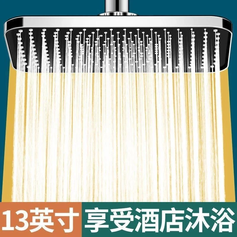 高品质增压顶喷除垢大花晒通用型万能大面板粗孔加压高压花洒喷头