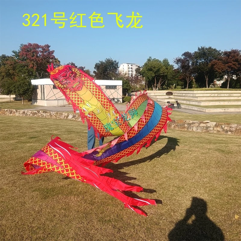 304不锈钢架镂空龙头运动健身飞龙舞龙器材道具数码印花一体边尾