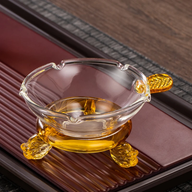玻璃茶漏网茶虑创意日式家用过滤器套装功夫茶具配件过滤网滤茶器