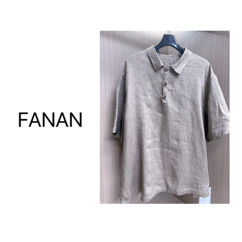 【大天专属】A016纯亚麻男夏季衬衫舒适透气清凉显高级