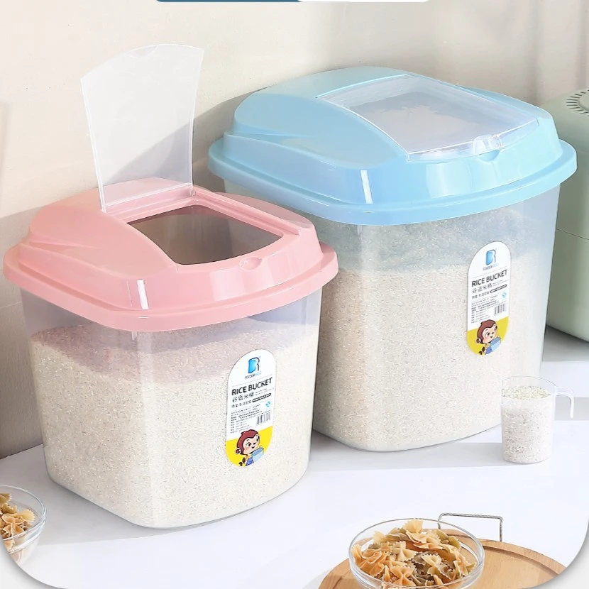 RIMBOR/亮宝厨房家用米桶50斤20斤防虫防潮10斤储米缸收纳盒30斤