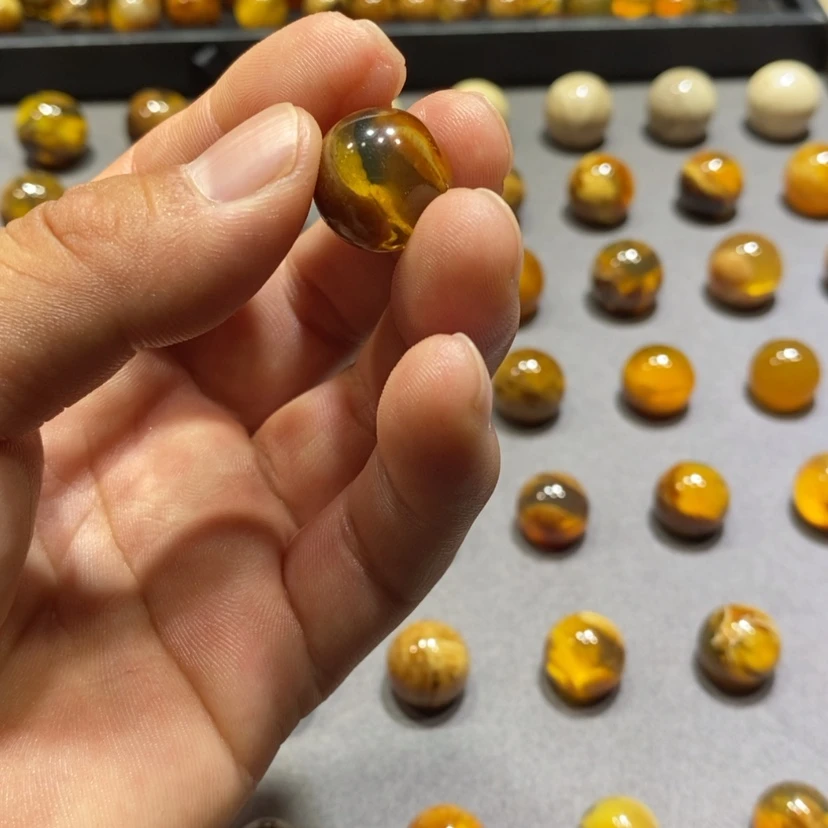 【闪购商品】琥珀珠宝奇石未镶嵌9*