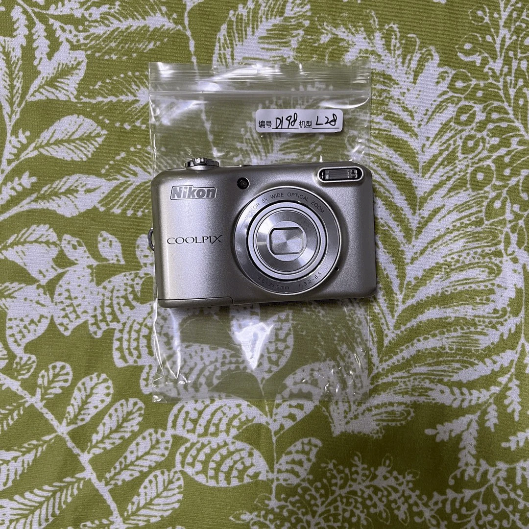 95新 Nikon/尼康 l28 二手ccd 2000万像素5倍变焦 自备5号电池
