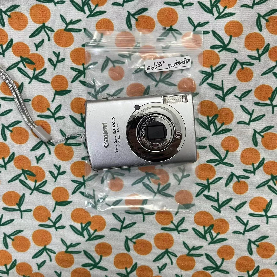 9新 Canon/佳能 ixus860 二手ccd 800万像素3.8倍变焦 屏幕有瑕疵