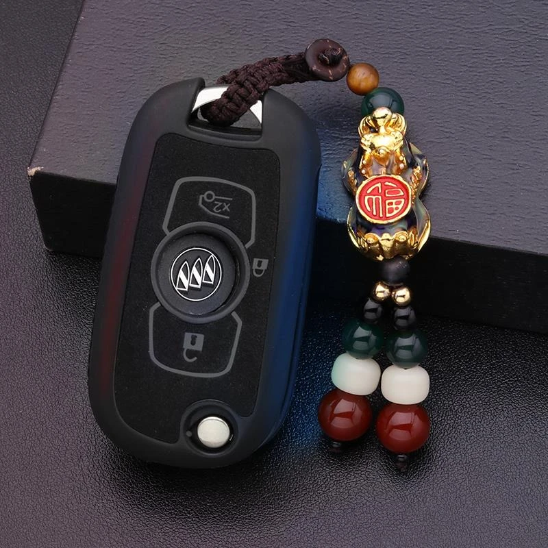 别克威朗钥匙套女真皮全包男士15/17/18/19/20款gl6车凯越壳扣包