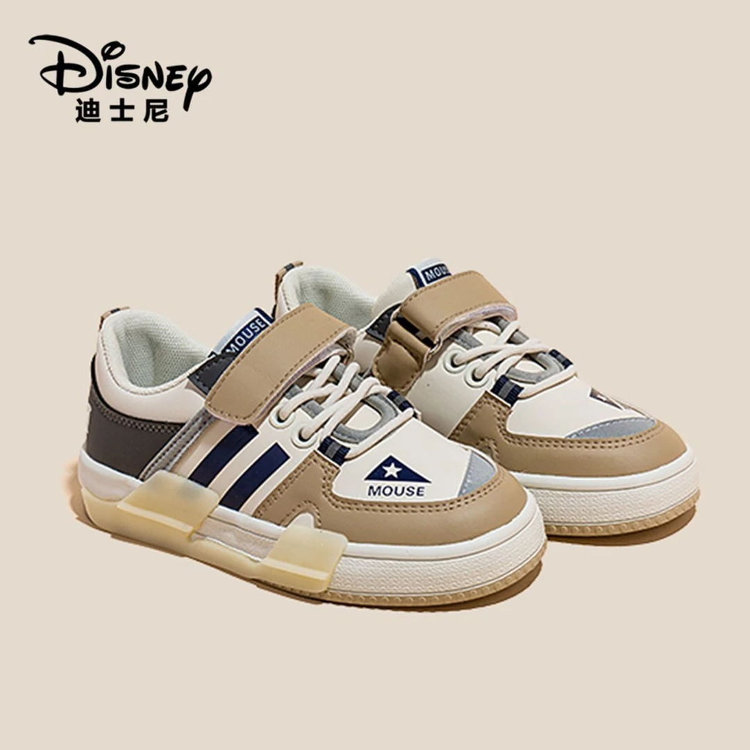 DISNEY/迪士尼休闲板鞋中大童运动鞋儿童春秋女童百搭男童软底