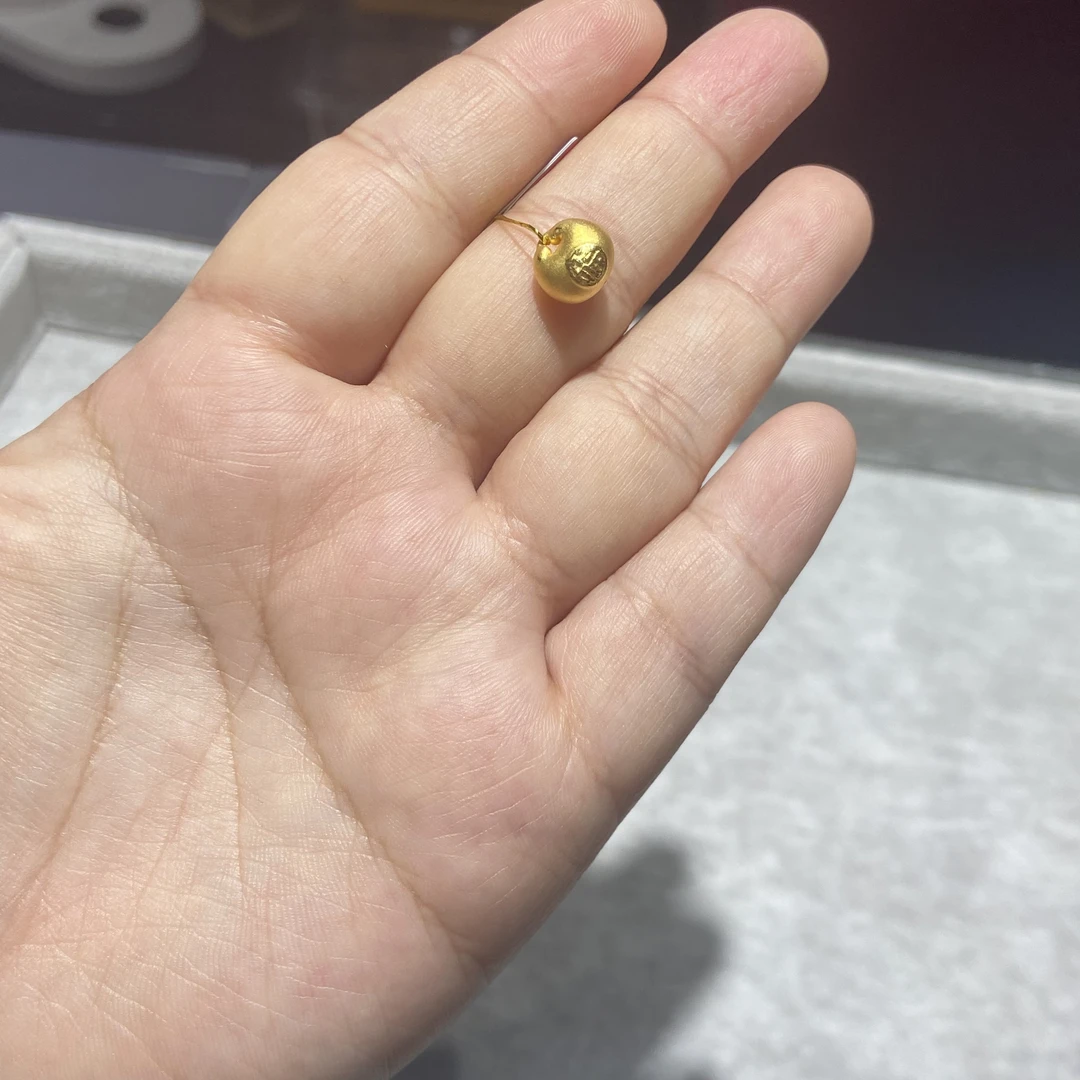 足金999 转运珠 精品胖福 0.440