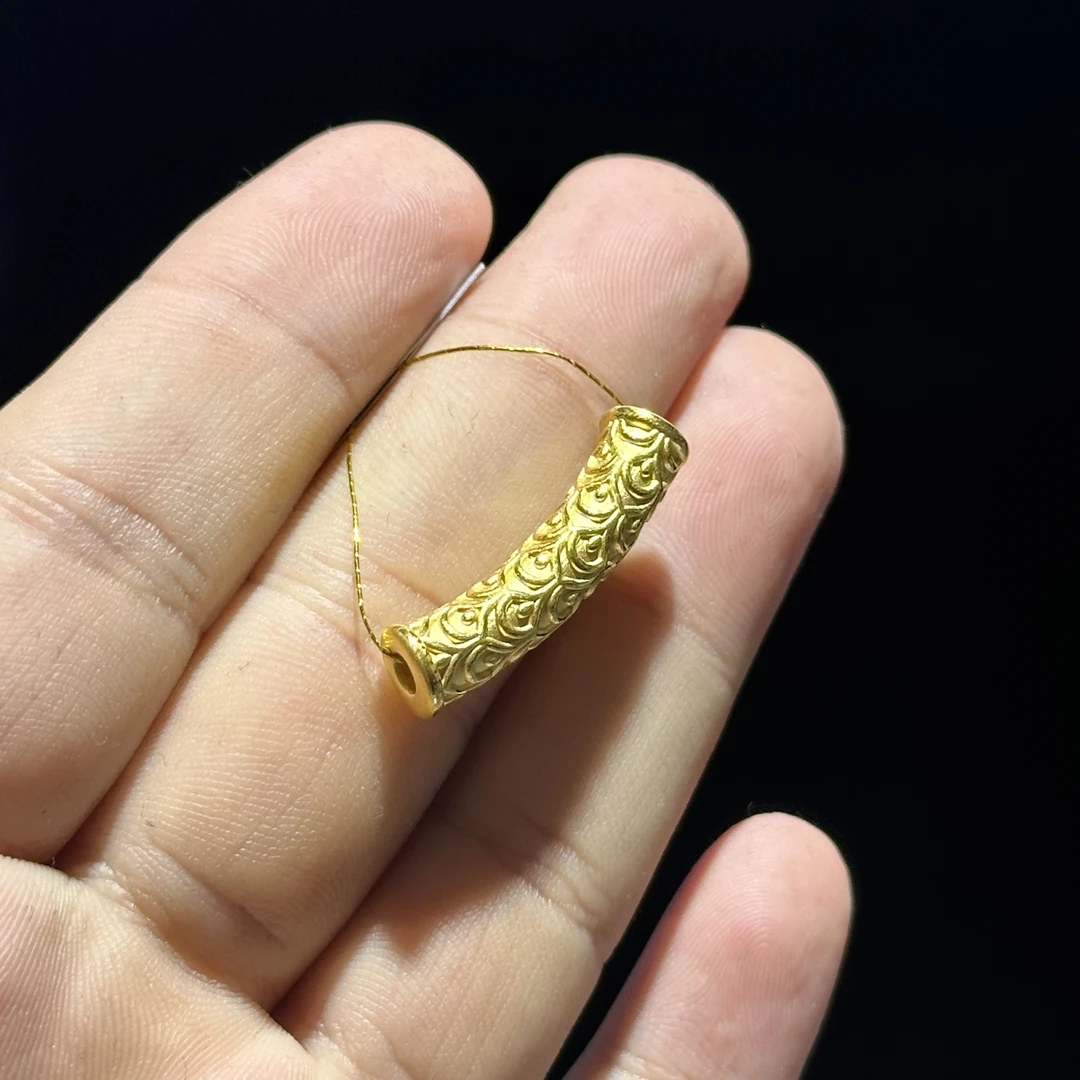 足金999 卡28 凤尾弯管 1.892