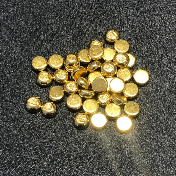 足金Au9999 小金豆 1颗1g实心投资黄金