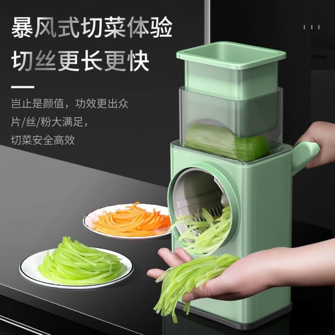 【48小时发货】暴风切菜器多功能土豆丝切丝器刨丝器厨房切工具家用