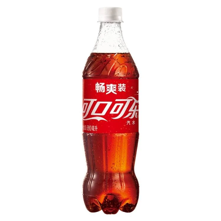 可口可乐 畅爽装汽水 680ml/瓶
