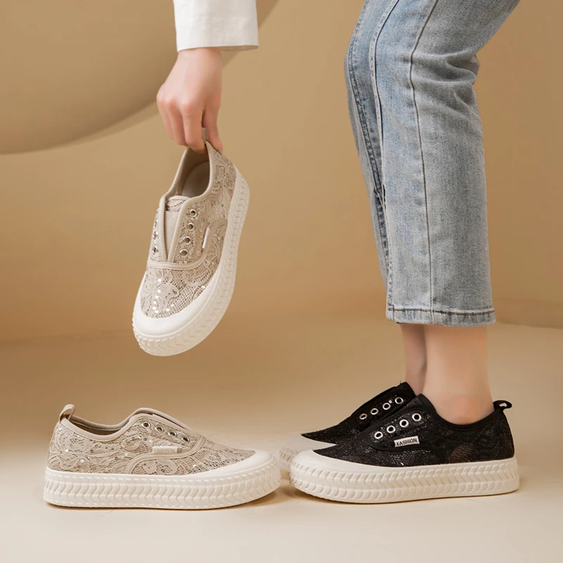 一脚蹬懒人渔夫鞋休闲超软妈妈鞋透气单鞋子布鞋中年软底舒适夏季