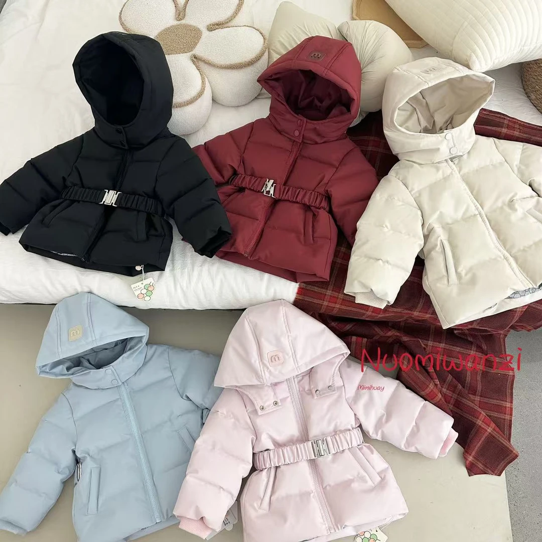 丸子十【现货】儿童韩系百搭修身款LULU风云绒棉衣（冬款）WZJ-9151