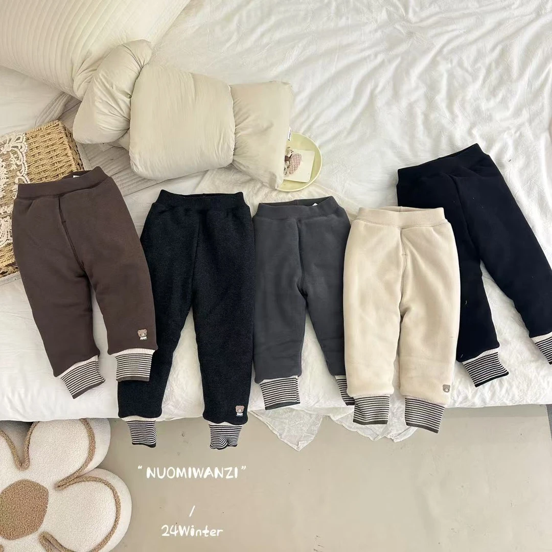 【现货】儿童韩系净版洋气【桑蚕丝】保暖裤（冬款）WZJ（B）-2450