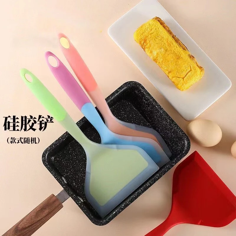 硅胶铲子不粘锅玉子烧铲烙饼多功能不伤锅家用不沾小锅铲空气炸锅
