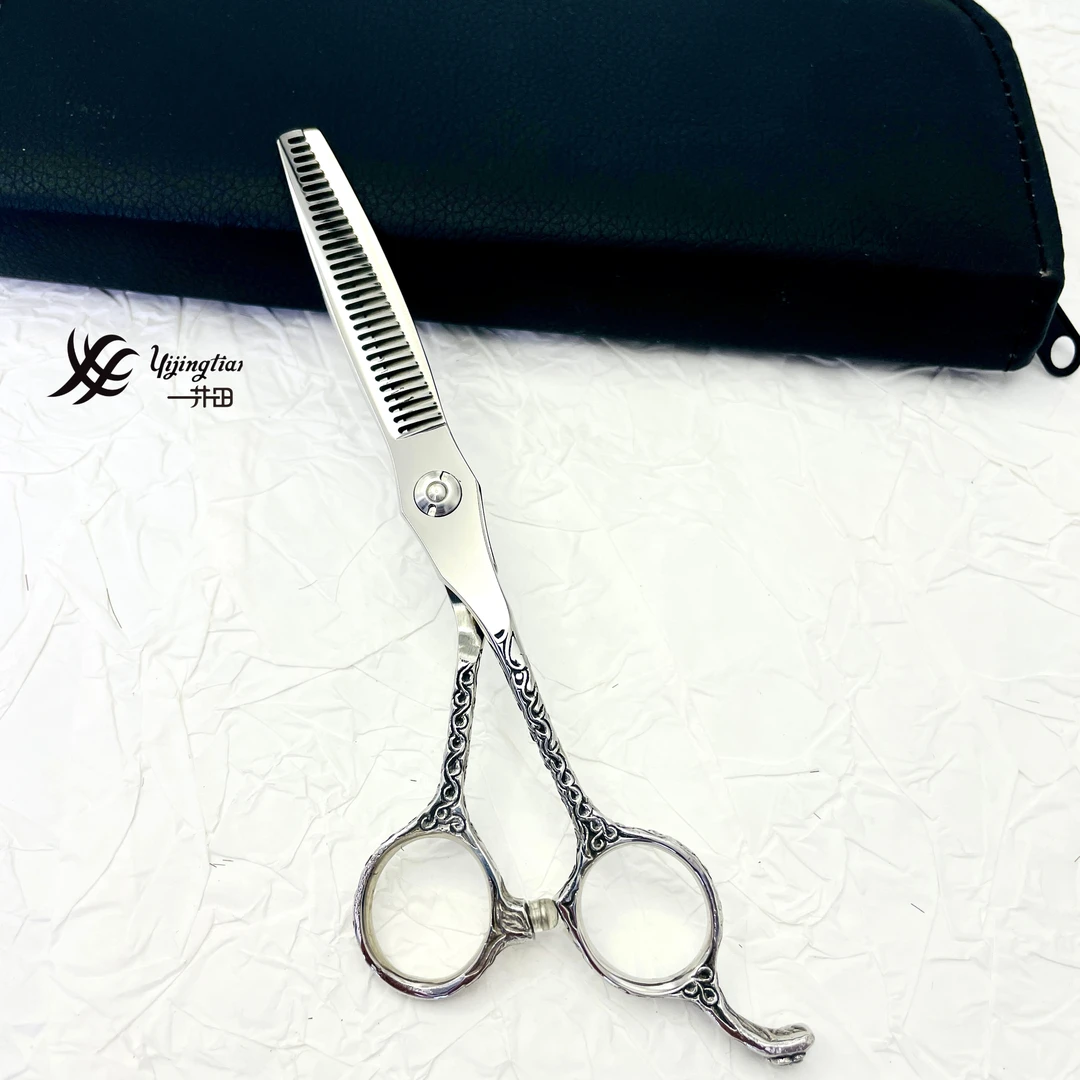 （活动福利款）6寸常规牙剪V齿 （25到30发量）理发剪 发型师专用剪