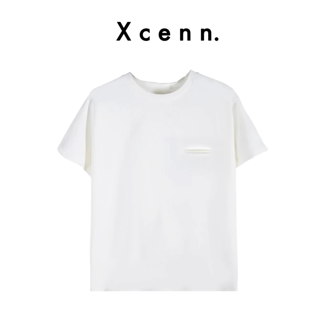 【新宸Xcenn】云朵般细腻 超软糯！亲肤抗皱圆领短袖T恤女