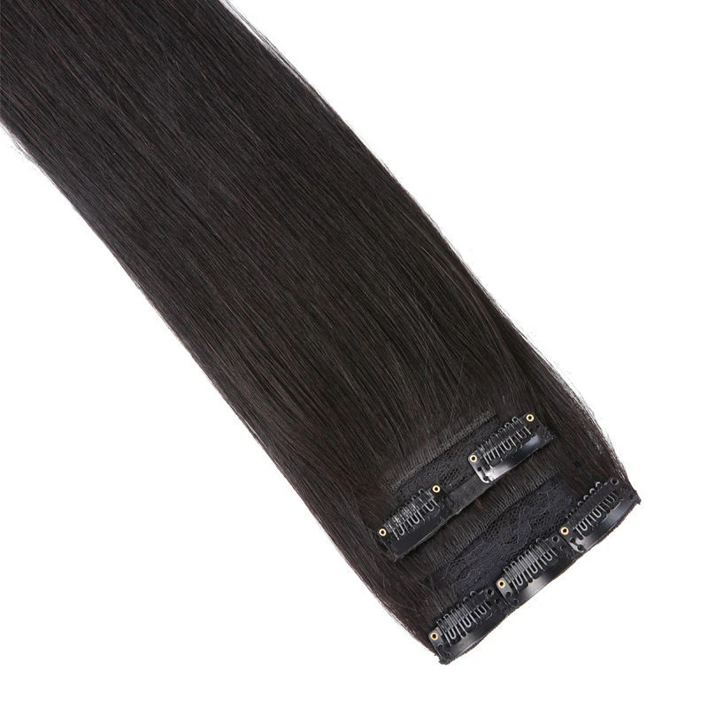 卡子发  2卡  无痕接发球片  一片式假发  真发假发片