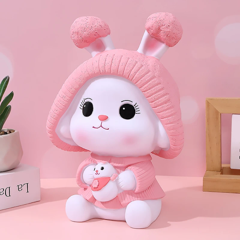 兔子存钱罐2023年新款可存可取防摔储蓄罐大容量儿童女孩生日礼物