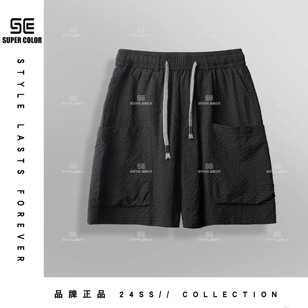 supercolor【休闲短裤】24ss//夏季百搭潮流男女同款短裤  2